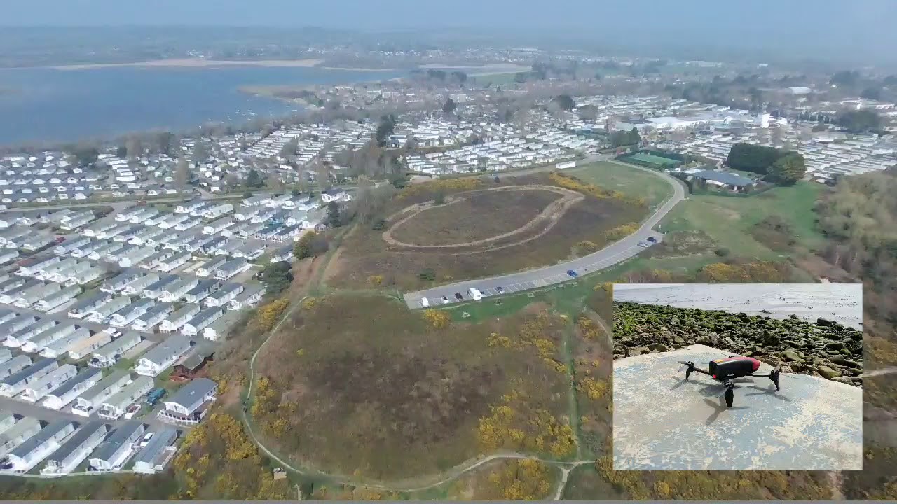 Rockley Park Haven from the Sky