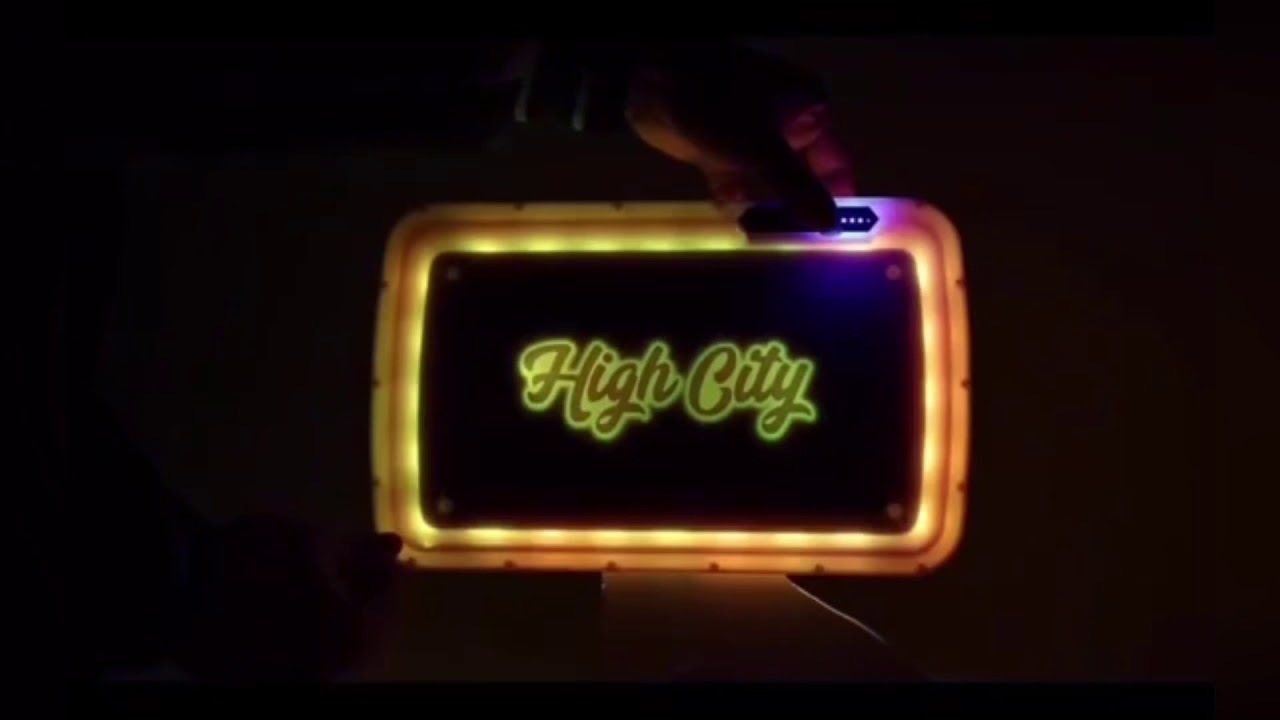 LED Rolling Trays