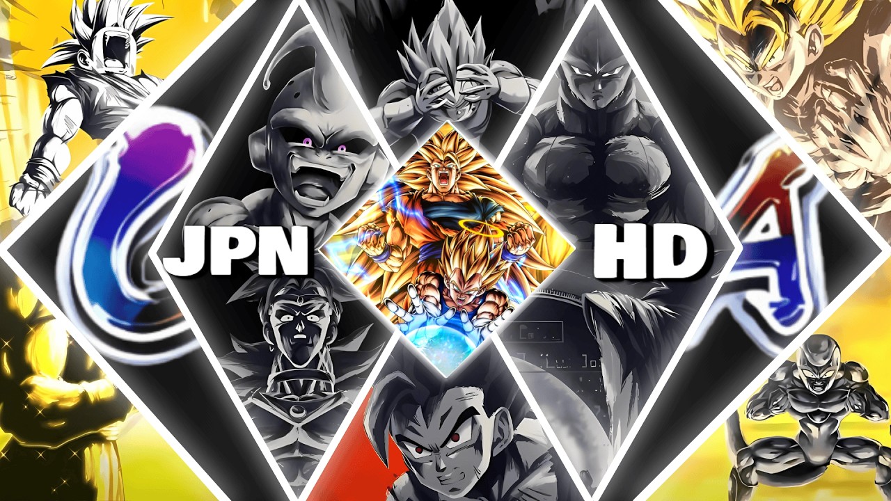 (LATEST) ALL ULTRA INK BRUSH ANIMATION | LANDSCAPE | JAPANESE DUB | DRAGON BALL LEGENDS