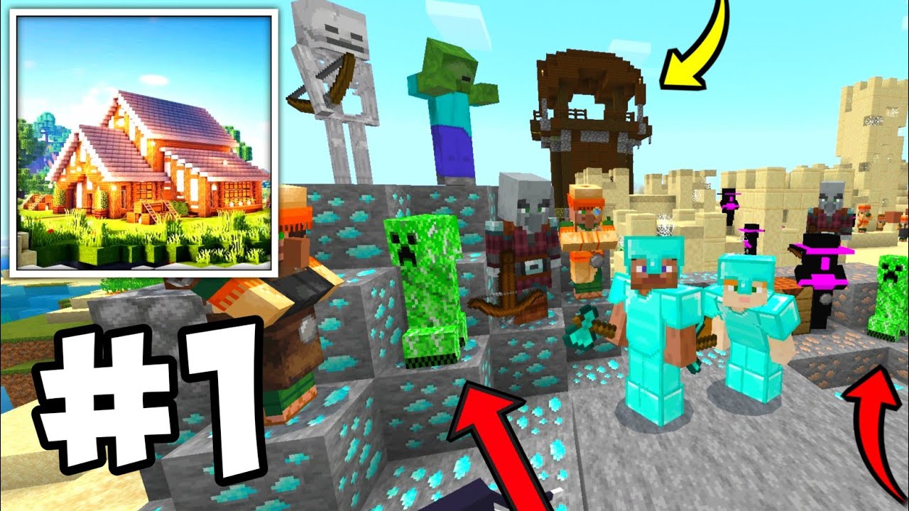 Craft Village World Craft Life Simulator 2025 Multiplayer Survival Gameplay Walkthrough Part 1