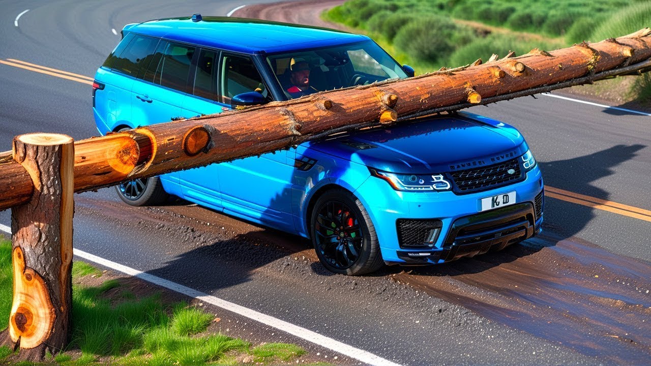Cars vs Log Trap | ARK Games | BeamNG Drive