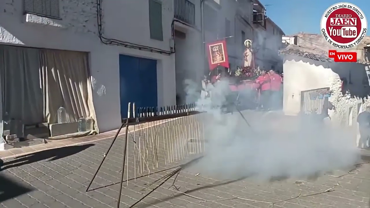 Mejores momentos de la procesión de San Blas en La Puerta de Segura