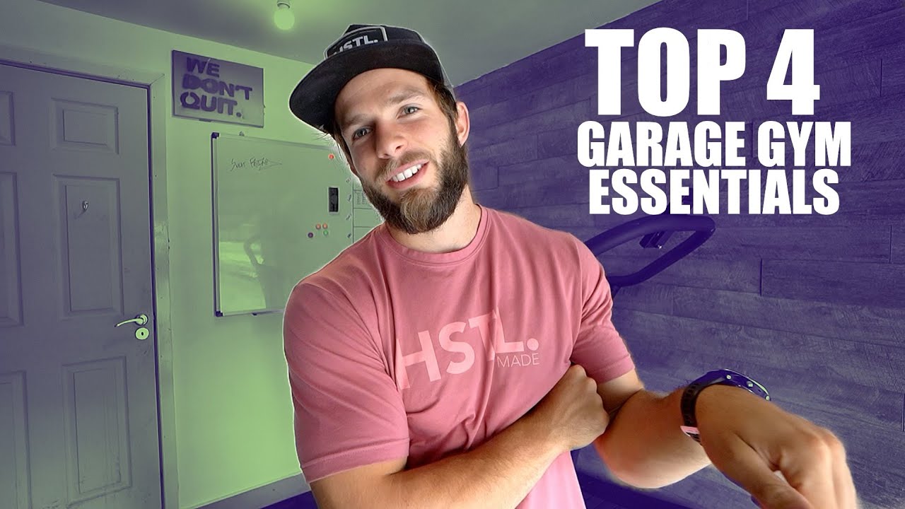 TOP 4 GARAGE GYM ESSENTIALS for CROSSFIT (Small Garage)