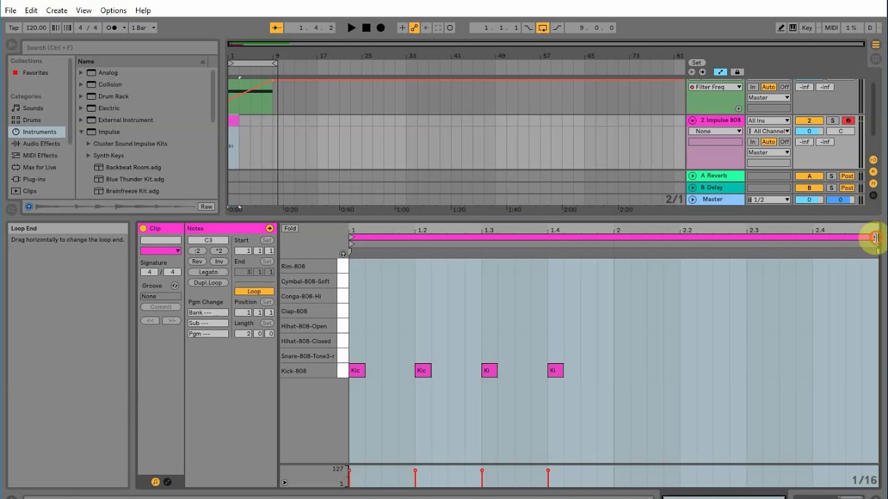 Ableton Tutorial: Simple White Noise Riser