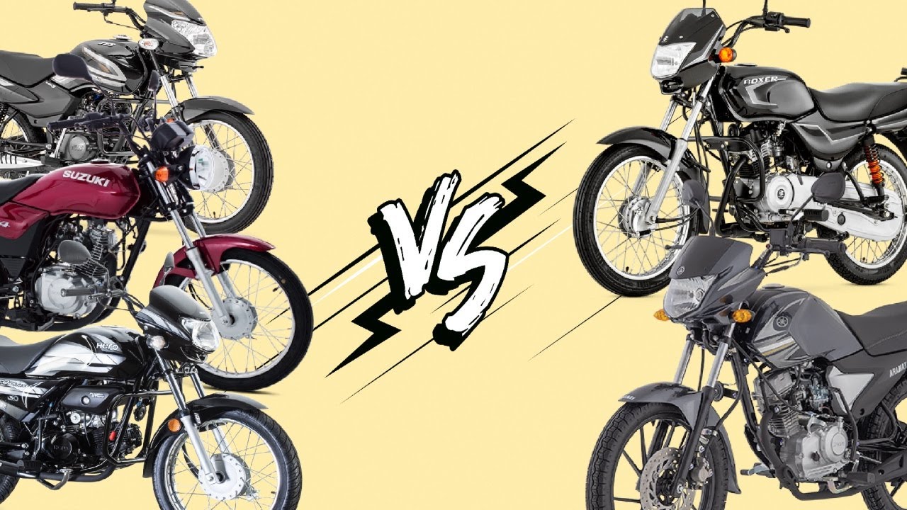 BOXER CT 100 VS HERO ECO 100 VS TVS SPORT VS SUZUKI AX4 VS YAMAHA YCZ COMPARATIVA DE FICHAS TECNICAS