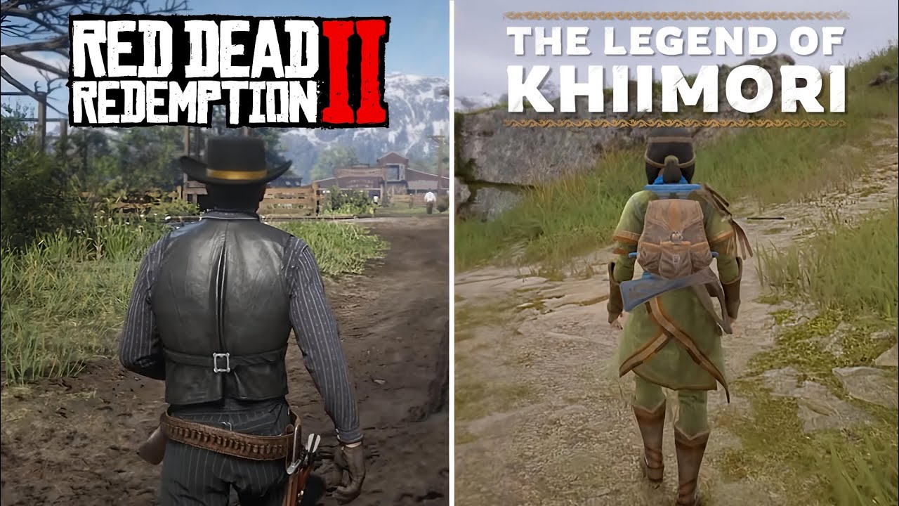 Red Dead Redemption 2 vs The Legend of Khiimori Graphics & Details Comparison 