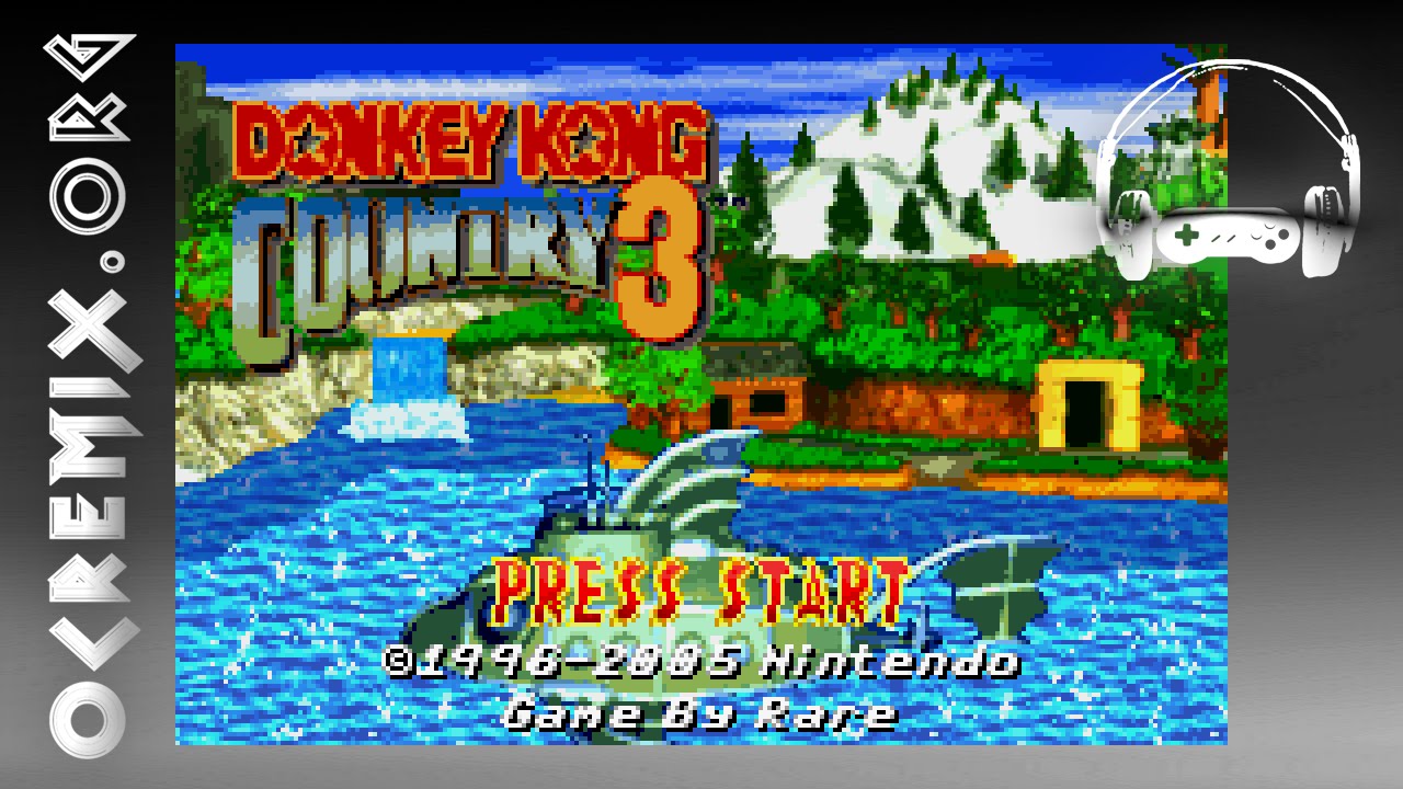 OC ReMix #2552: Donkey Kong Country 3 (GBA) 'Beneath the Moonlight' [Stilt Village] by Theophany...