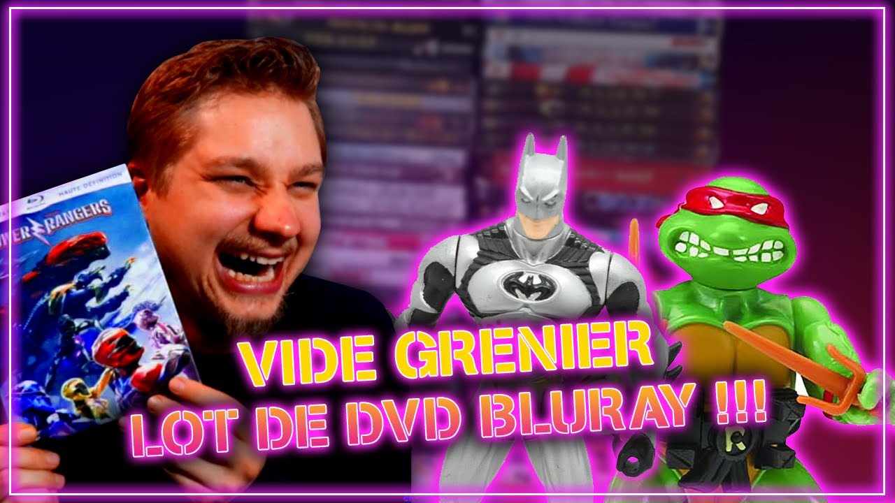 VIDE GRENIER - ENORME LOT DE DVD / BLURAY !!! (j'ai aussi des jouets vintage et des jeux vidéo)