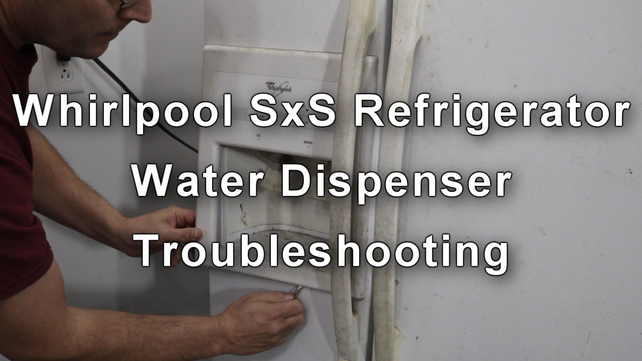 Whirlpool Refrigerator Water Dispenser Not Working - How to Repair