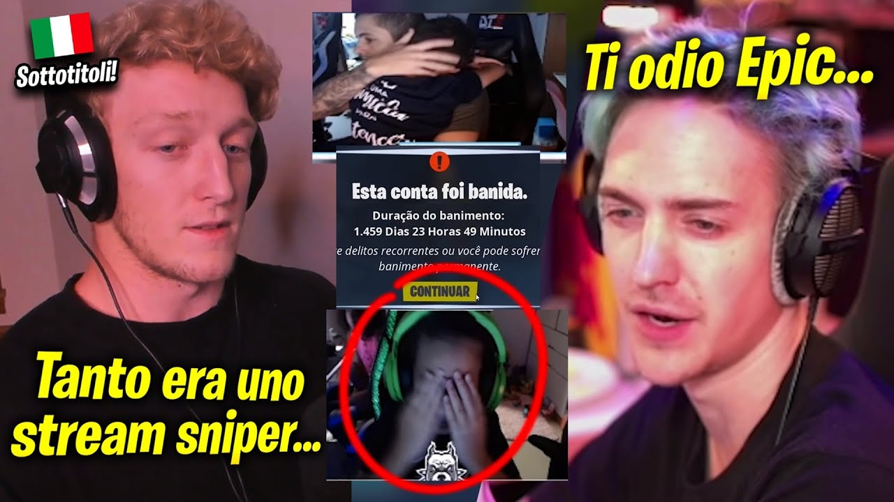 BAMBINO DI 9 ANNI BANNATO DA FORTNITE MA INTERVENGONO NINJA E TFUE! 🚨