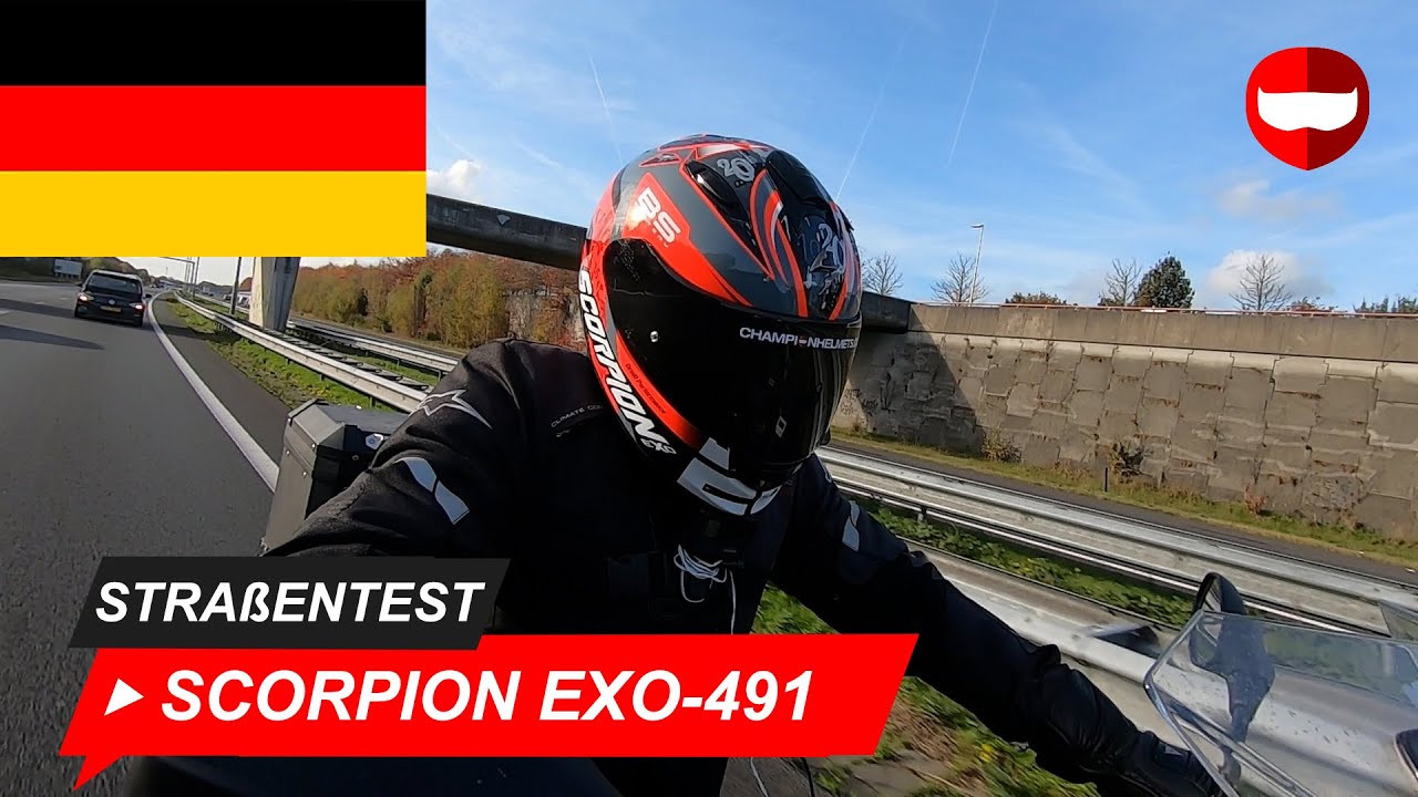 Scorpion EXO-491 Straßentest- ChampionHelmets.com