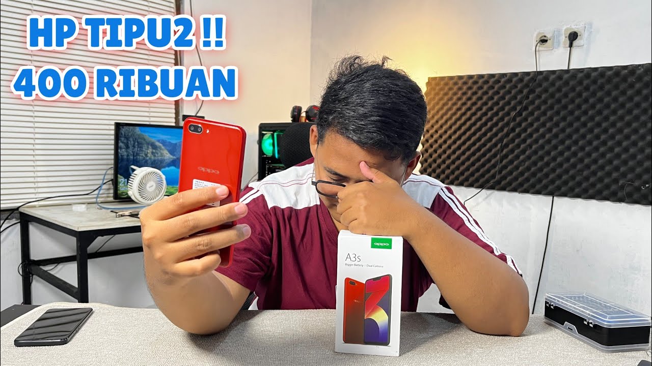 REVIEW OPPO A3S 6/128 REFURBISH DI 2026 . HOKI HOKIAN BANGET HARGA 400 RIBUAN