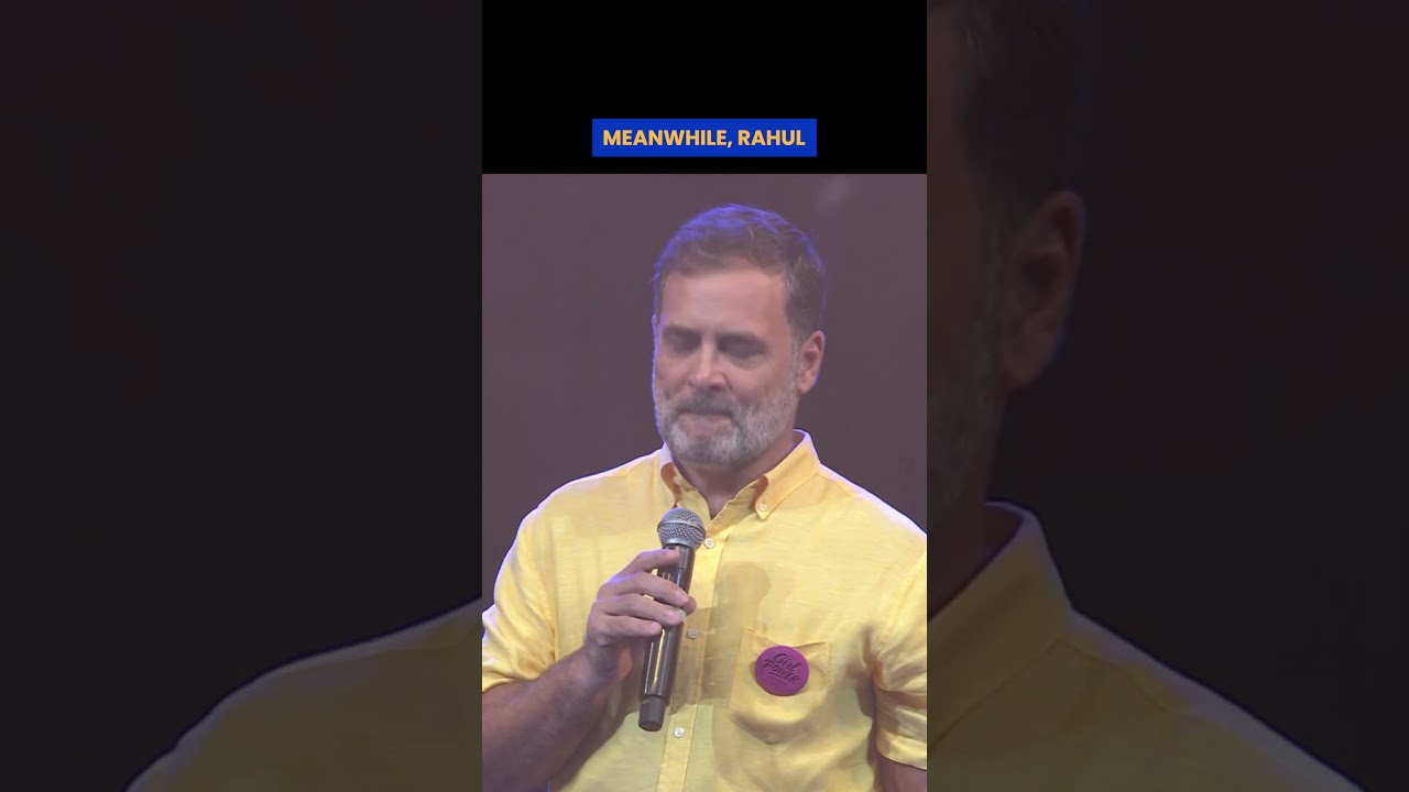 Andhbhakts waiting for his fall. Rahul Gandhi keeps rising. 🔥 #viralvideo l #rahulgandhi