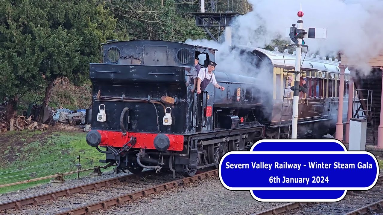 Severn Valley Railway - Winter Steam Gala 6th January 2024