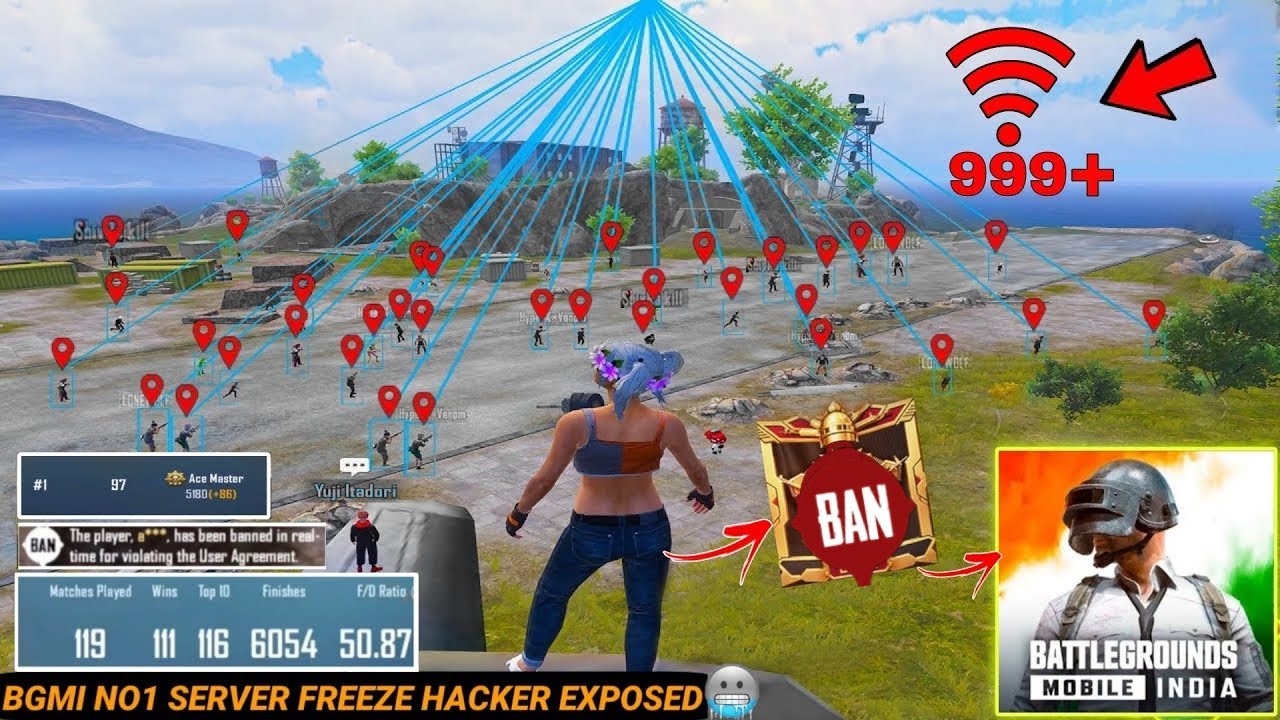 World Richest Server Freeze Hacker In BGMI- SAMSUNG,A3,A5,A6,A7,J2,J5,J7,S5,S6,S7,59,A10,A20,A30,A50