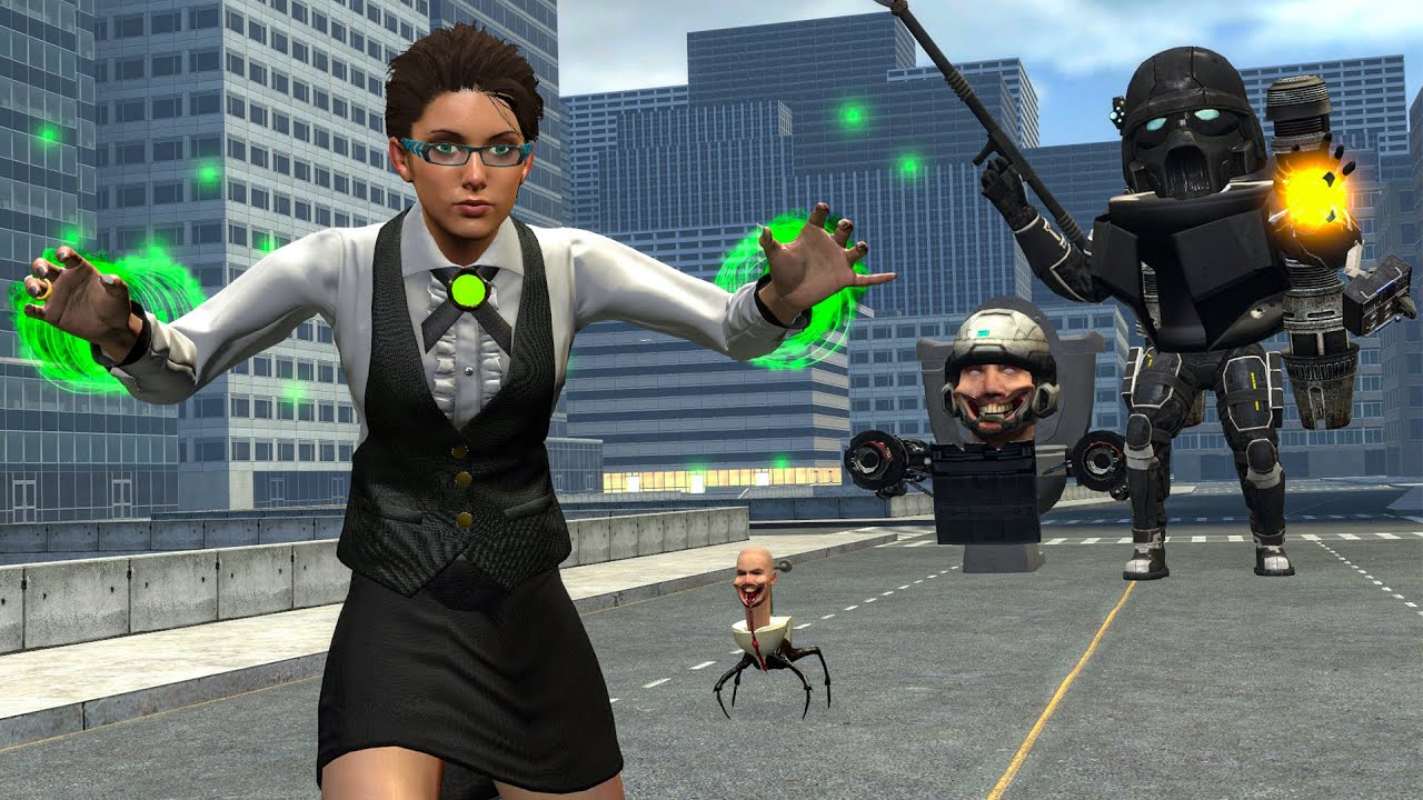 NEW SHAPESHIFTER AGENT WOMAN VS ALL SKIBIDI TOILET BOSSES In Garry's Mod!
