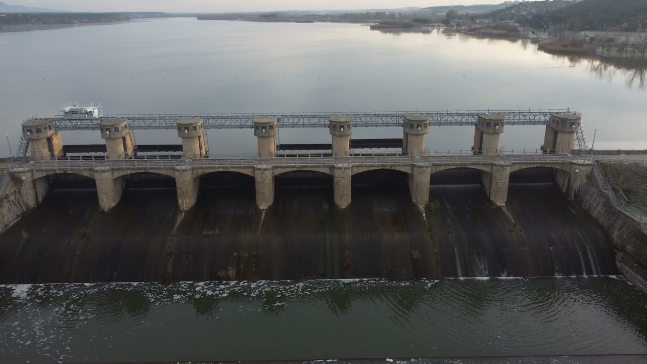 Embalse de Cazalegas (Toledo) a vista de dron. #mini2 #drone