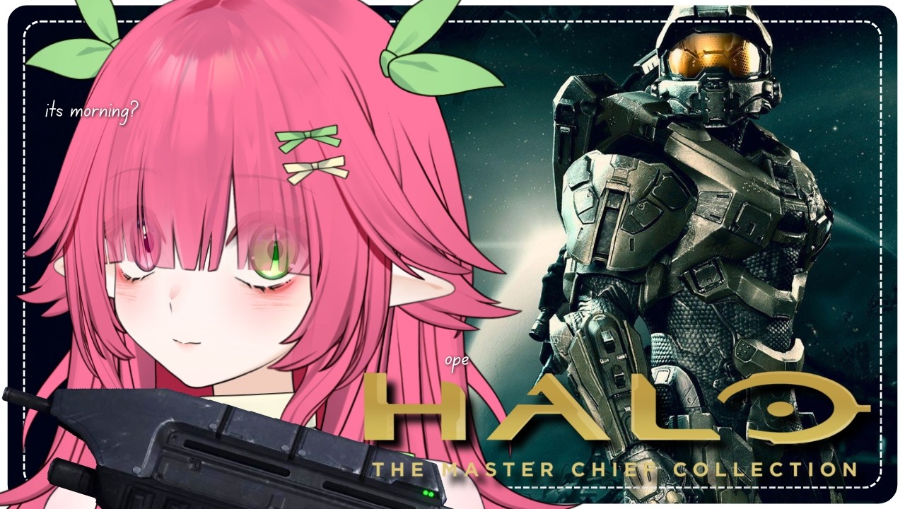 【Halo : Master Chief Collection】its morning again !! gaming time !!【#nekochikohaku / #vtuber】