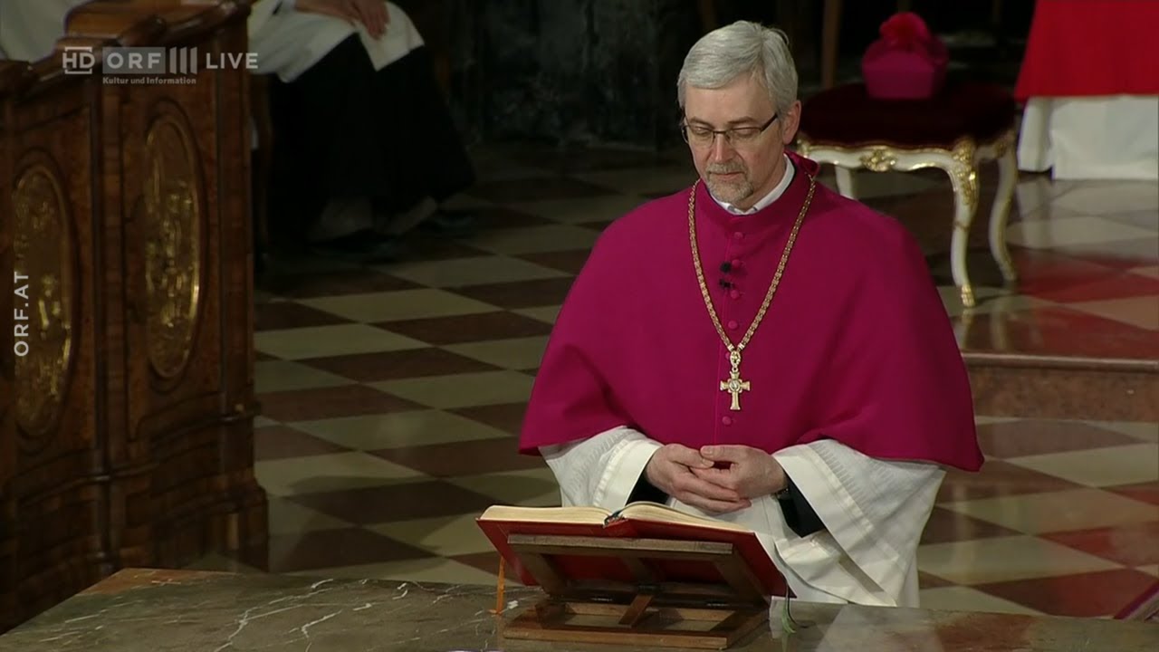 Karfreitags-Gottesdienst aus dem Dom in St. Pölten (2.4.2021)