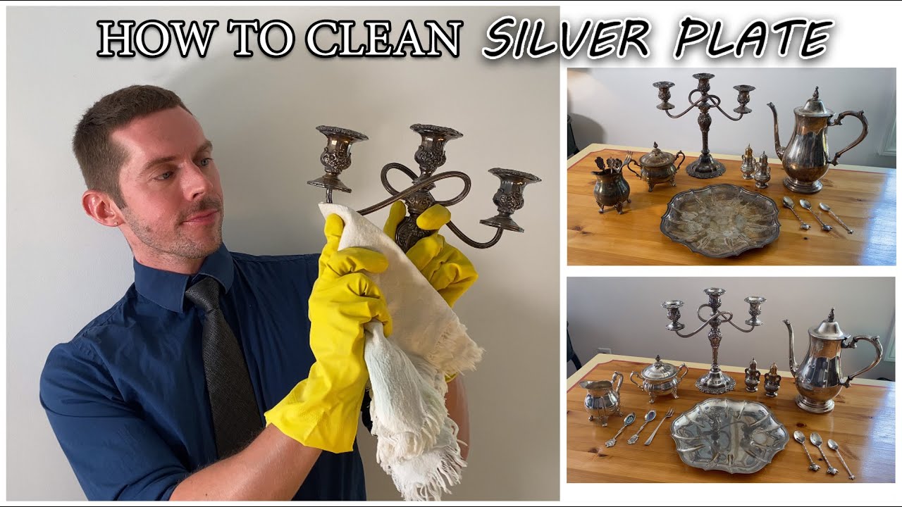 How to Clean Vintage Silver Plate