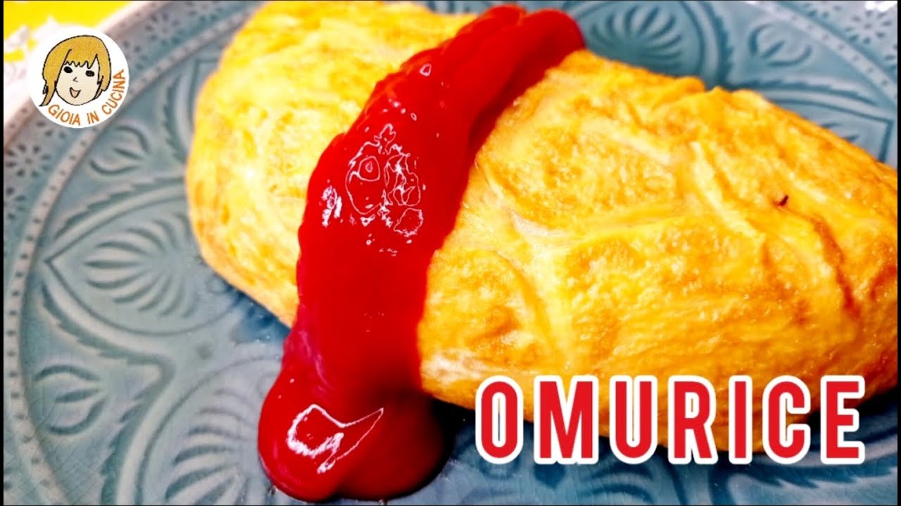 OMURICE (Omelette giapponese ripieno di riso saltato/ Japanese Omelette Rice/ オムライス)