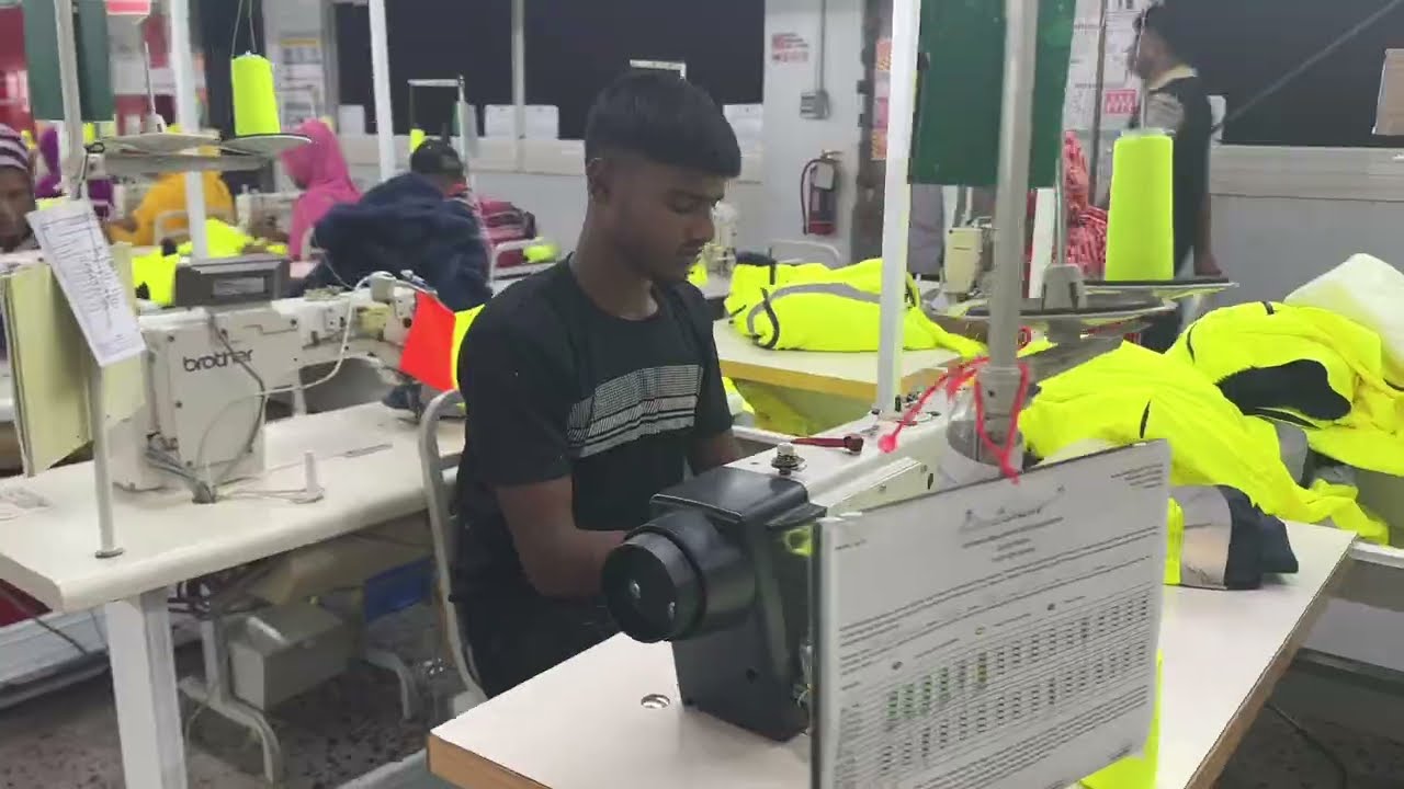 Bangladesh garment factory that produces ten of millions of high visibility clothing & workwear