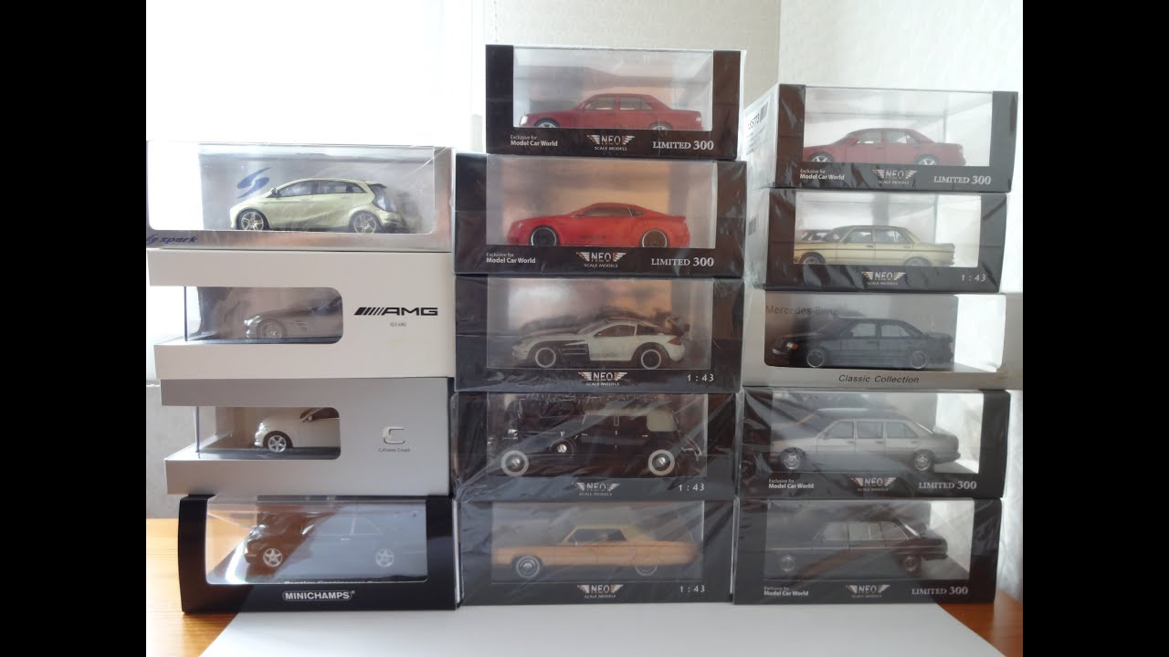 Новинки: масштабные модели (Mercedes, AMG, Cadillac, Bentley) 1:43 Neo, Schuco, Spark, Minichamps