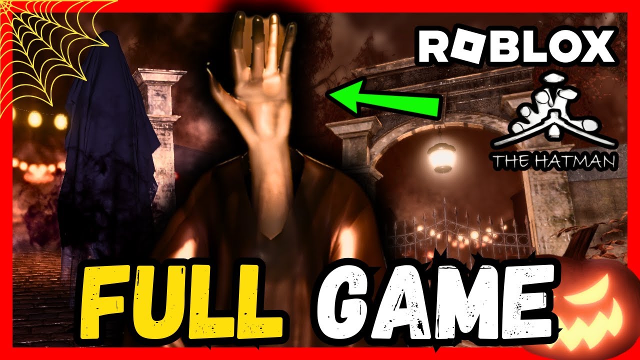 🎃The Hatman HALLOWEEN FULL GAME Walkthrough & Ending - ROBLOX [4K60FPS]
