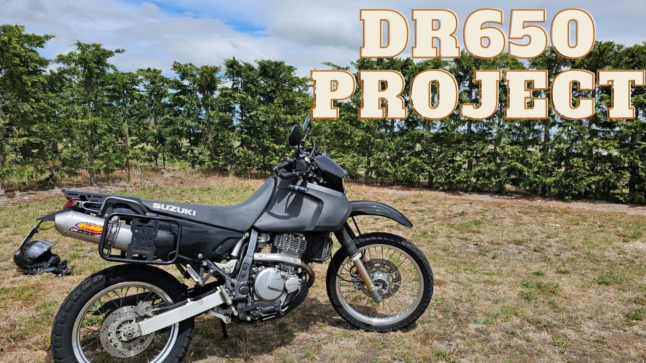Мотоцикл проекта Suzuki Dr650