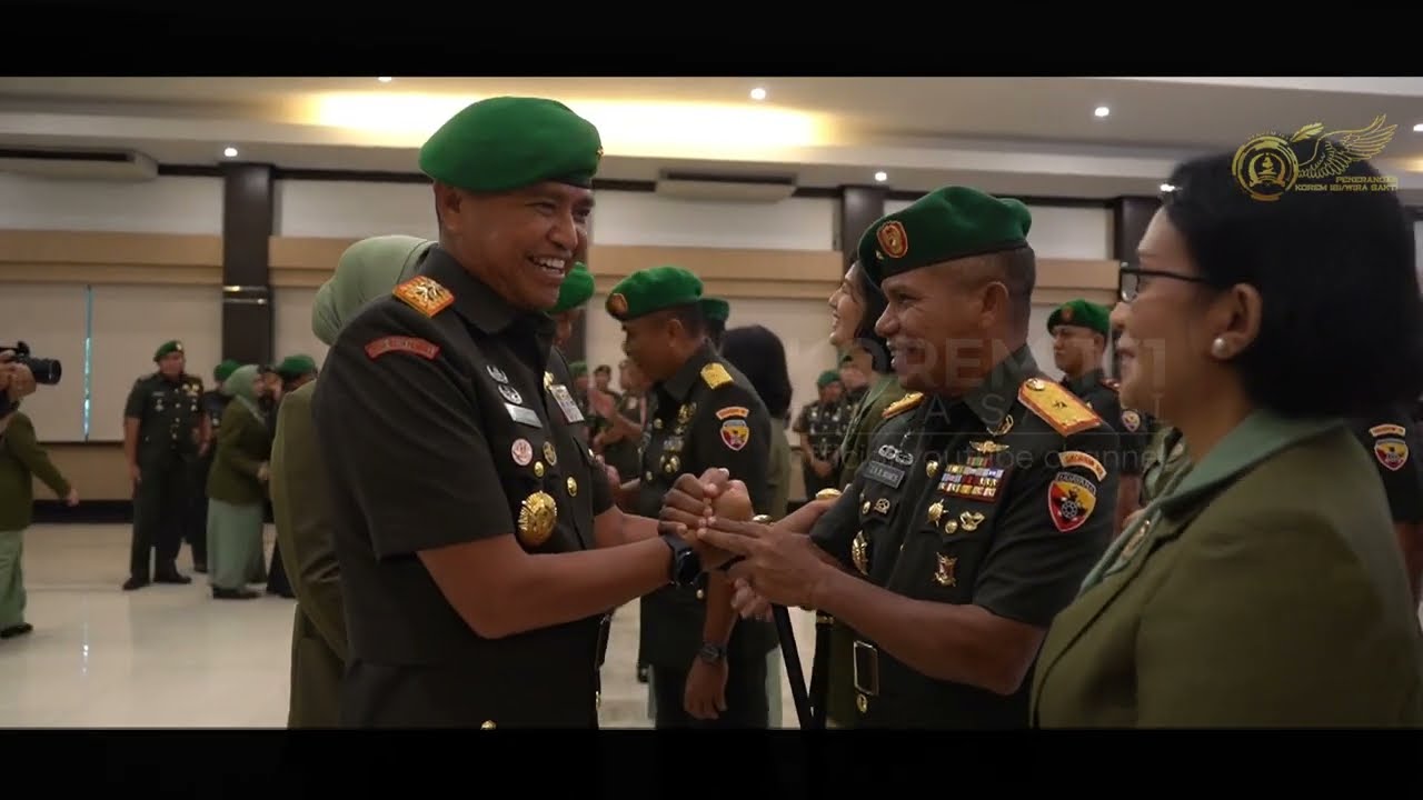 Brigjen TNI Joao Xavier Barreto Nunes,S E ,M M Resmi Jabat Danrem 161/Wira Sakti