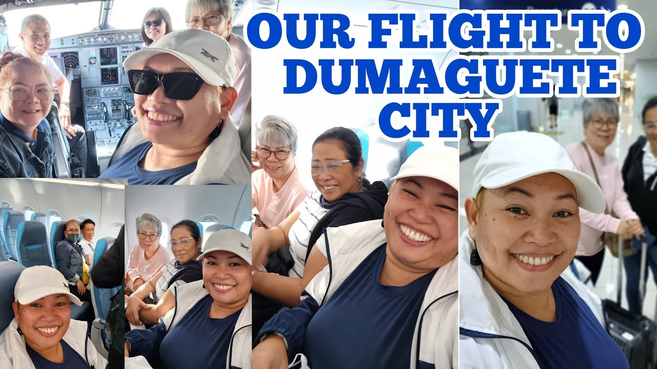 OUR FLIGHT TO DUMAGUETE CITY: ON SEM BREAK VACATION #dumaguete #vacation #sembreak