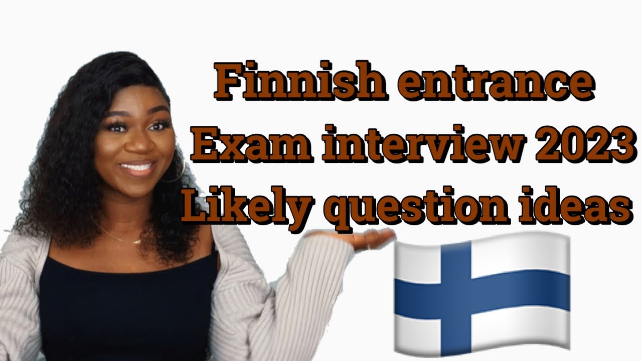 Finnish Entrance Exam Interview/ Interview Questions For Finnish exam/ Entrance Interview Tips.