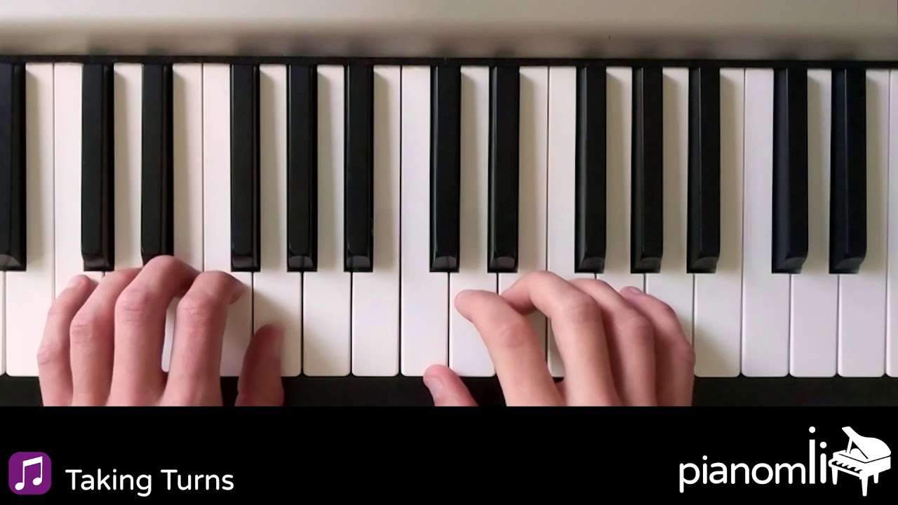 Taking Turns - Learn Piano with Pianomii