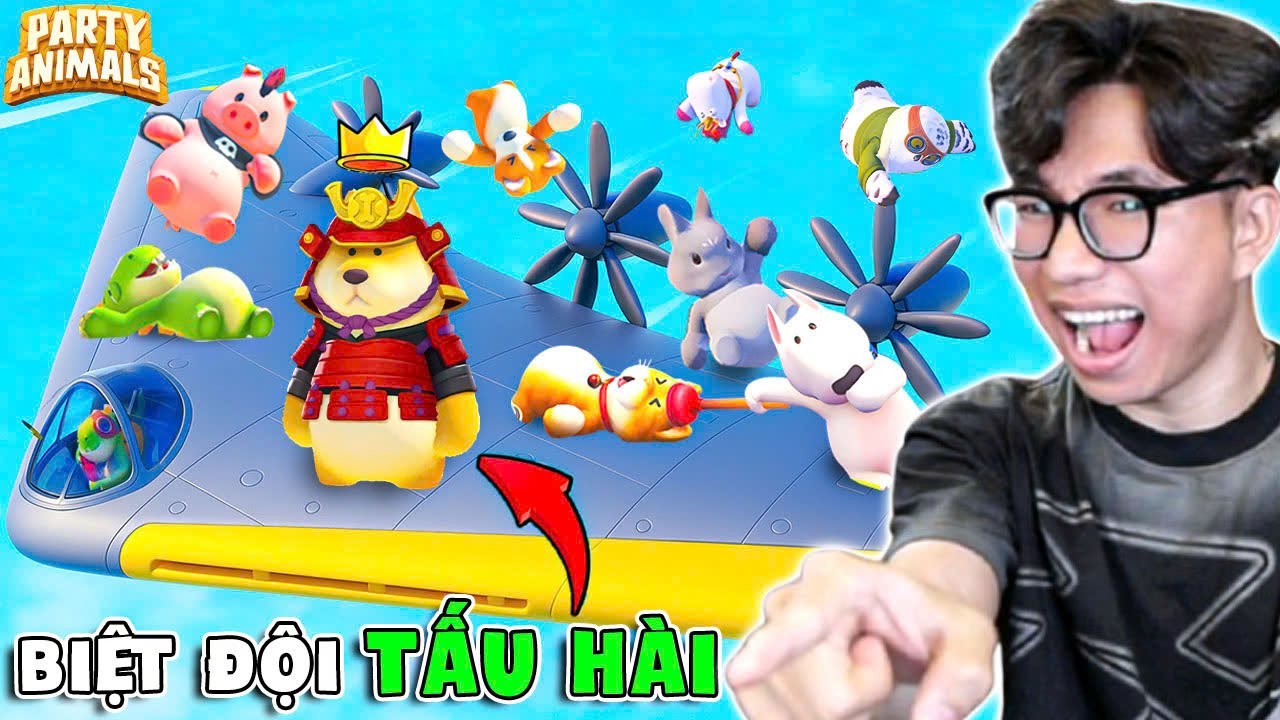 BI HUỲNH CÙNG ZOTRIGANG ĐẠI HỘI THÚ CƯNG ĐẤM NHAU TUNG TÓE TRONG PARTY ANIMAL 🤣