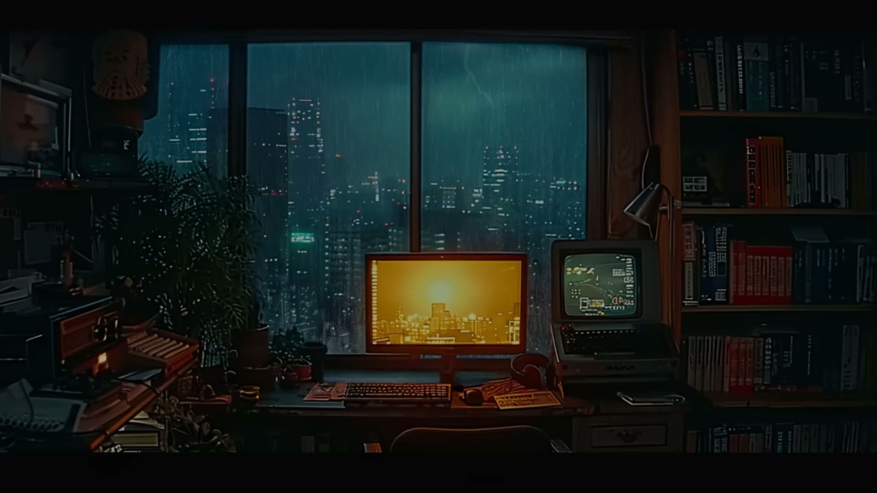 Old Tokyo Rain Sounds &ndash; 90s Japan Aesthetic for Sleeping, Studying & Stress Relief