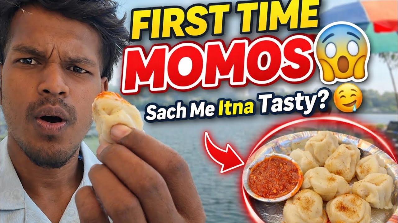 First Time Khaye Momos 😱 | Sach Me Itna Tasty? 🤤🔥 | Vlog Day 45