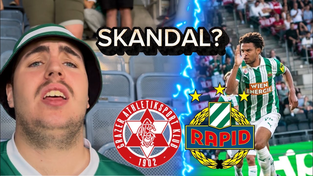 UNGLAUBLICH BITTERES LAST MINUTE UNENDSCHIEDEN / GAK vs Rapid Wien