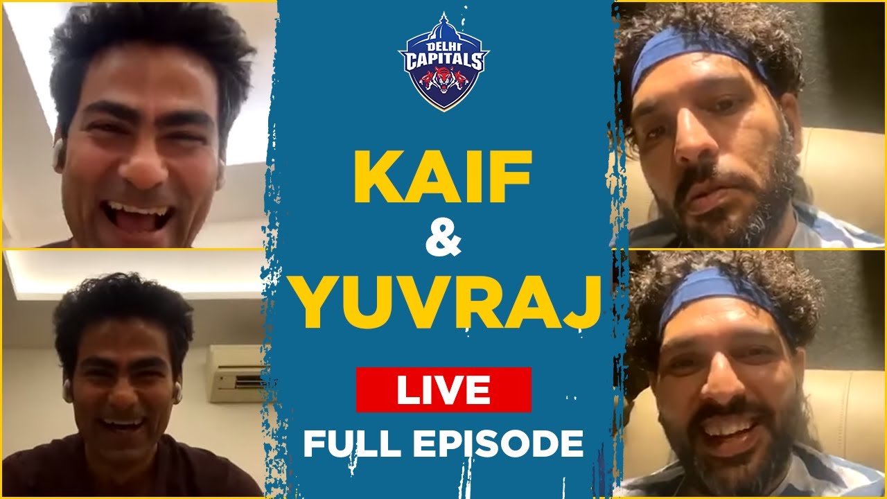 Instagram LIVE | Mohammad Kaif | Yuvraj Singh