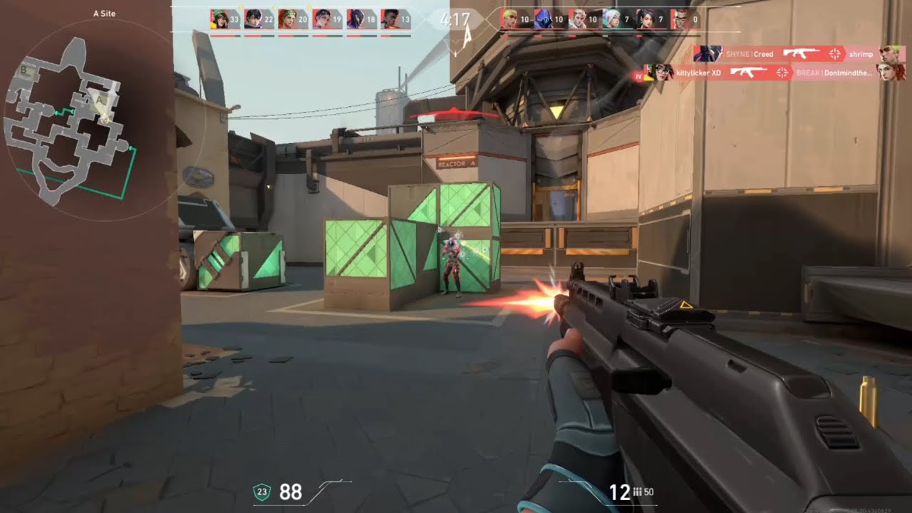 Valorant - Bind - First Deathmatch - Jett - Gameplay - Vandal