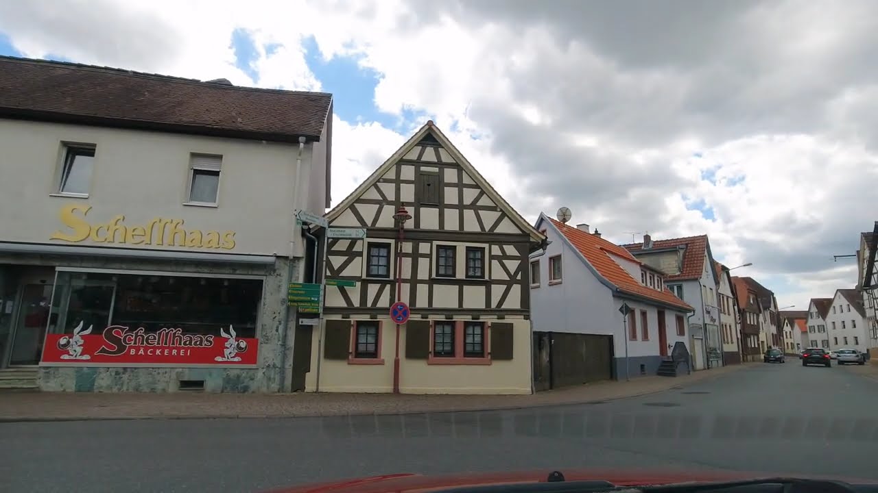 На машине по Германии - от Обер-Рамштадта до Грос-Биберау #travel #Hesse #Odenwald