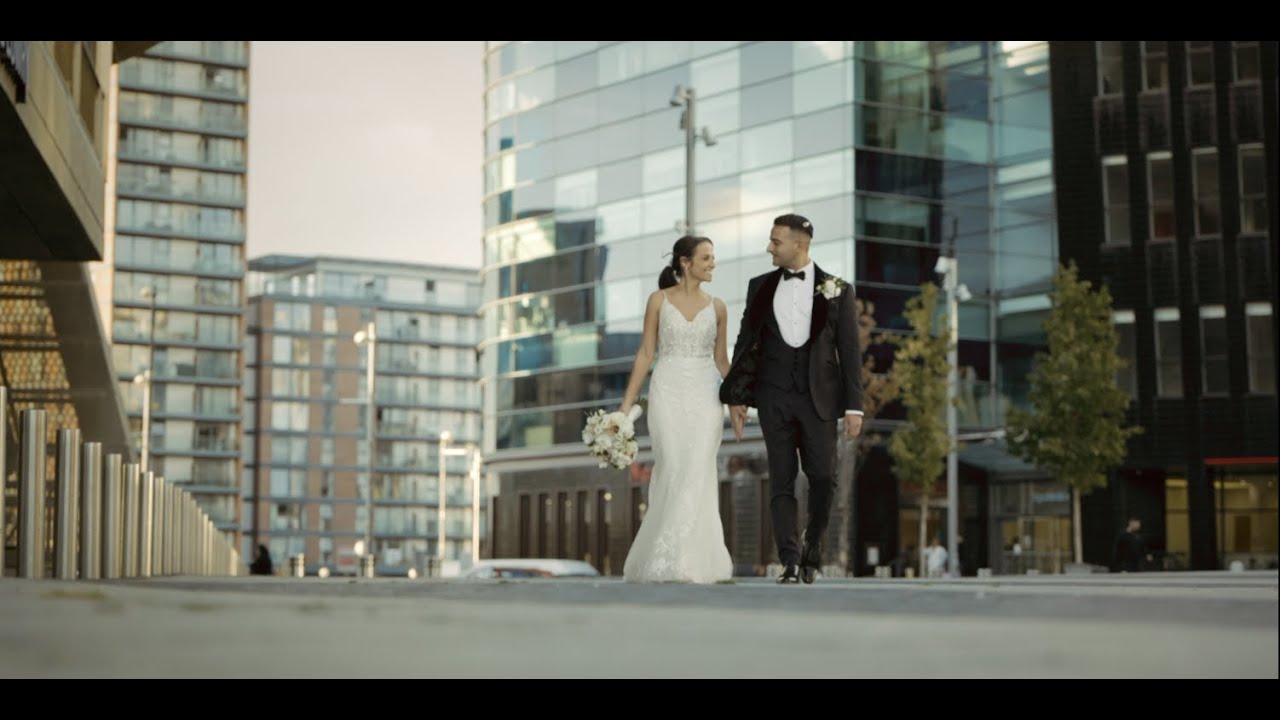 Charlotte & Adam's Wedding at the Lowry Theatre, Manchester