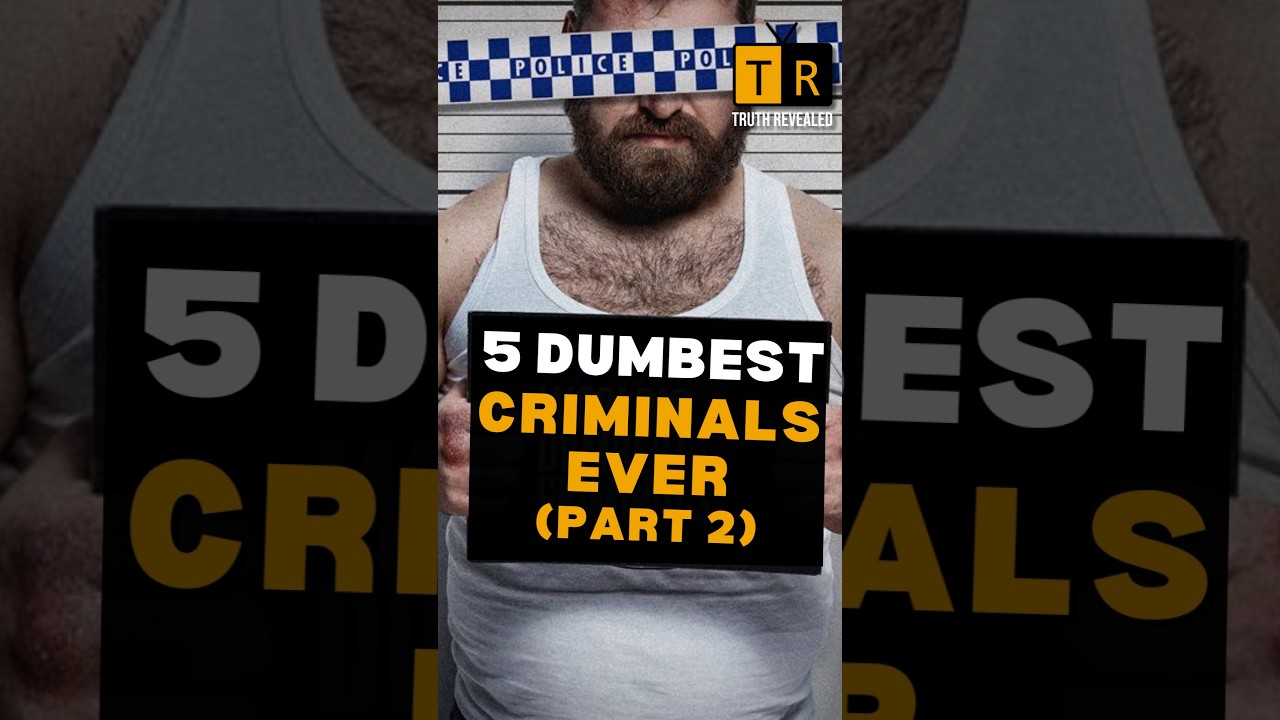 Top 5 DUMBEST Criminals (part 2)| #funny #crime #funnyvideo #fails #failarmy #caught #caughtoncam