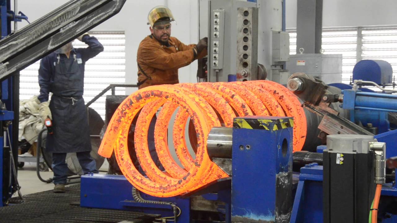 Hot Wound Spring for Sub-sea Oil and Gas