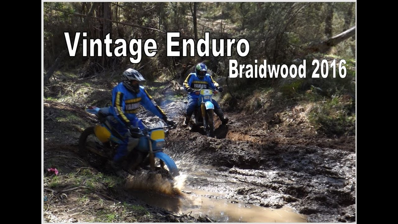 Vinduro  a Vintage Enduro at Braidwood 2016