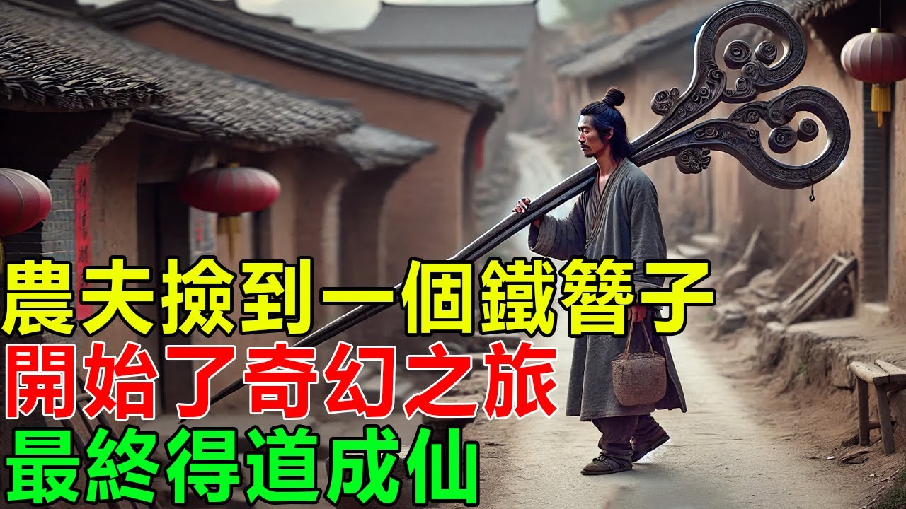 民間故事：農夫撿到一個鐵簪子，開始了奇幻之旅，最終得道成仙