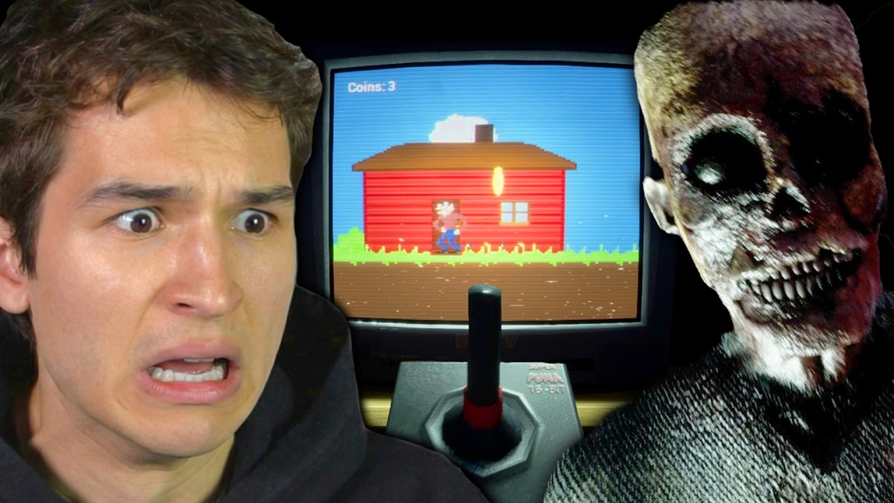 IM STUCK IN A HAUNTED GAME...