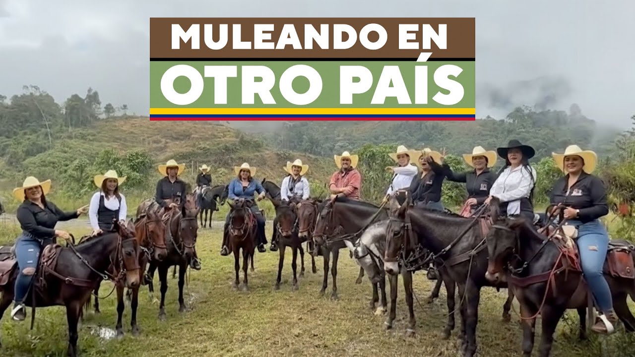 Muleando por Colombia… algo que jamás voy a olvidar.