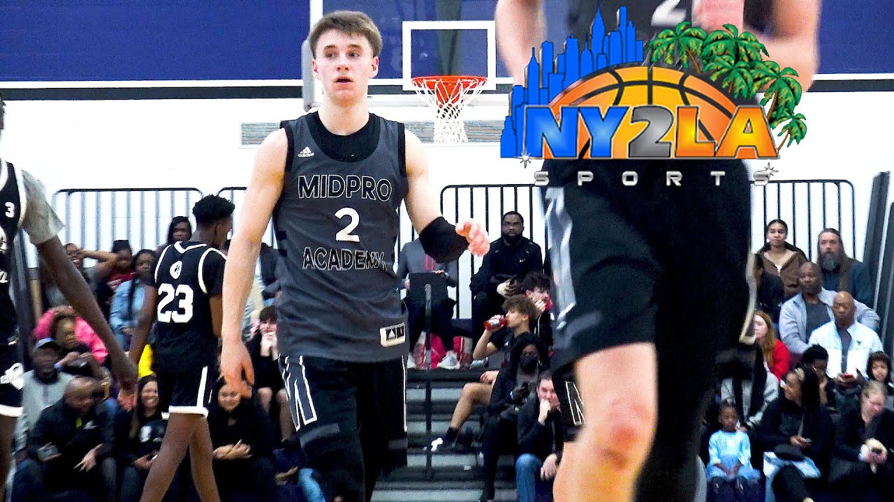 2023 PG Brock Harding Full Spring Highlights w/ MidPro Academy! Iowa Commit is a PROBLEM!!