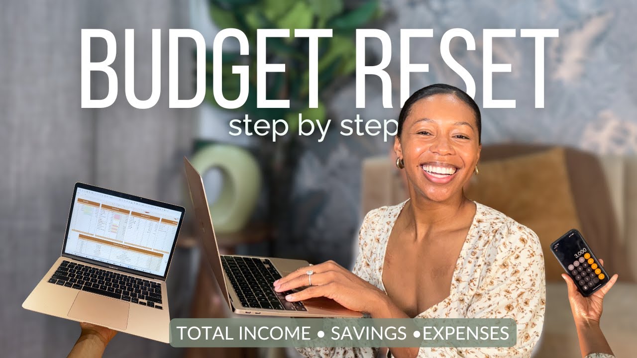 AUGUST MONTHLY MONEY RESET 🌸🍉 + PAYDAY ROUTINE: budget breakdown, income, savings +investing 💰✨ 