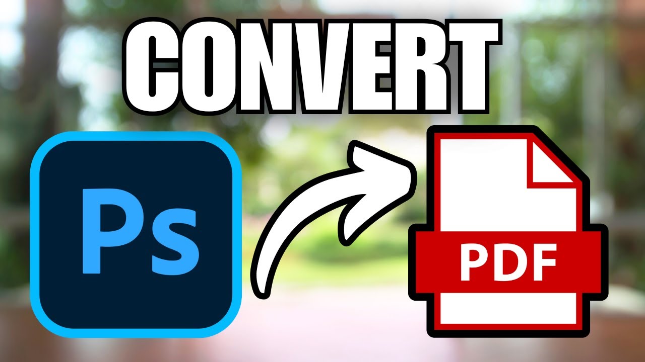 Как сохранить PDF-документ в Adobe Photoshop (экспорт PDF)